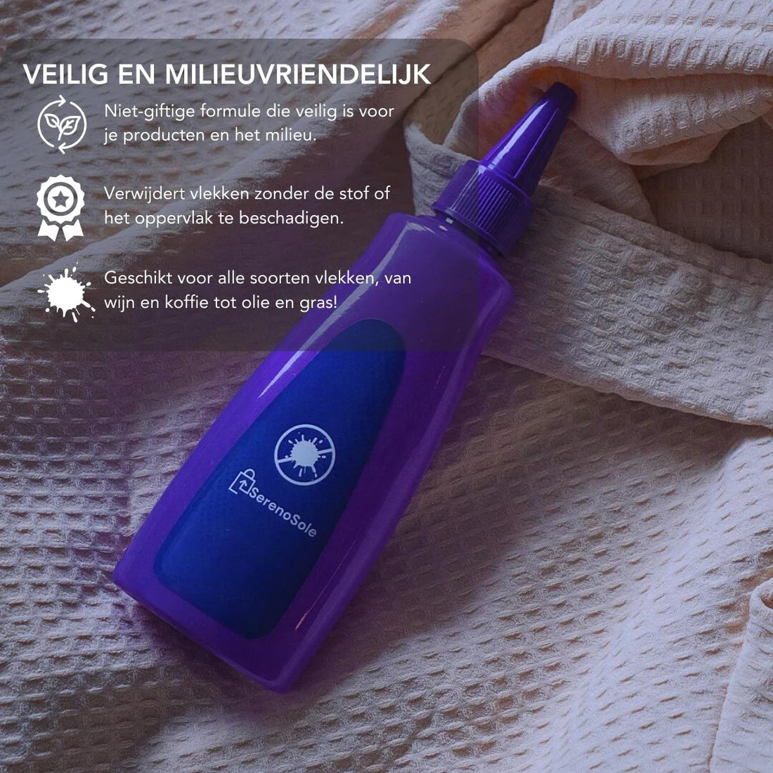 Serenosole™ Vlekverwijderaar | Snel en makkelijk vlekken verwijderen (1 1 GRATIS)