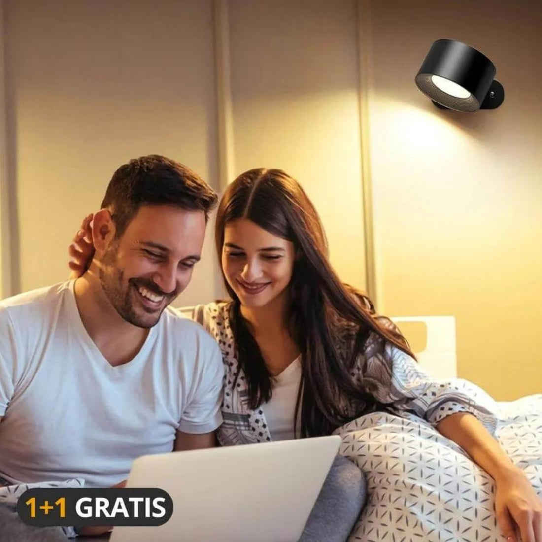 Serenosols™Aurora 360 &amp;deg; wandlamp | Geen lelijke koorden in zicht (1 1 GRATIS)