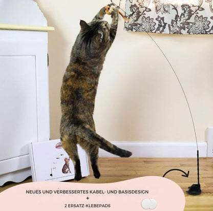 Serenosole™ BirdyWhisker vogelsimulatiespeelgoed voor katten | Stimuleer het natuurlijke jachtinstinct van een kat | Beste jachtspeelgoed 2024