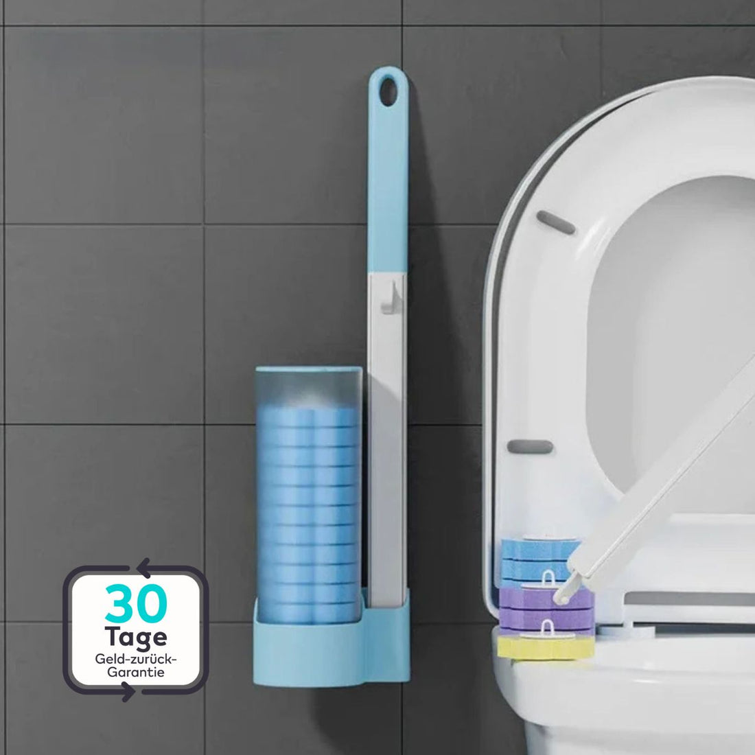 Serenosole™ LuxeClean CleanFlush Set | Hol dir dein WC in kürzester Zeit strahlend sauber (+12 freie Aufsätze)