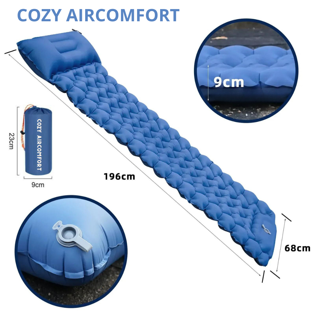 Serenosols™Gezellig Air Comfort | Buitenmatras met geïntegreerde pomp!