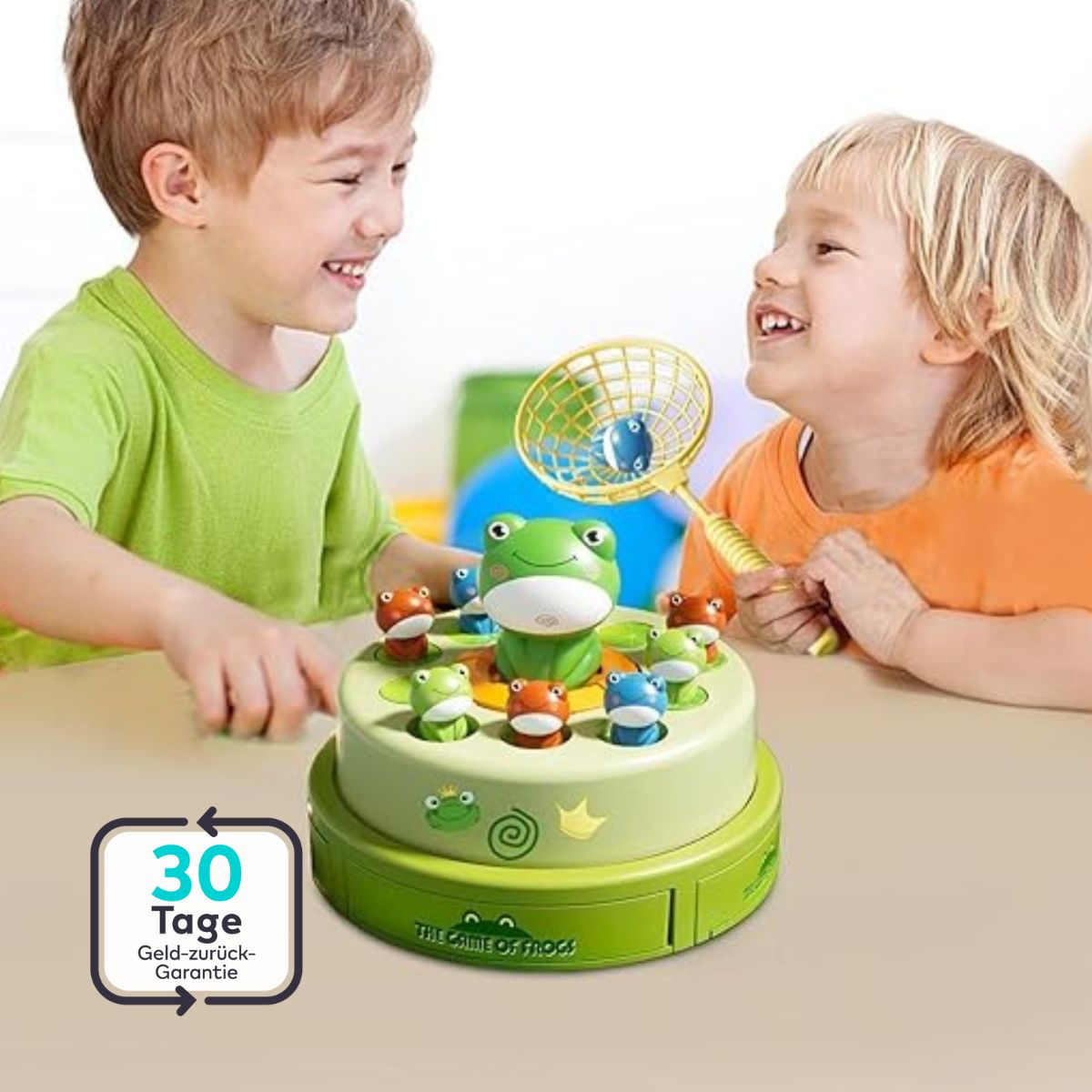 Serenosole™ FrogTastic Frosch-Spielset | Frösche, die springen, fangen und den Spaß zum Leben erwecken