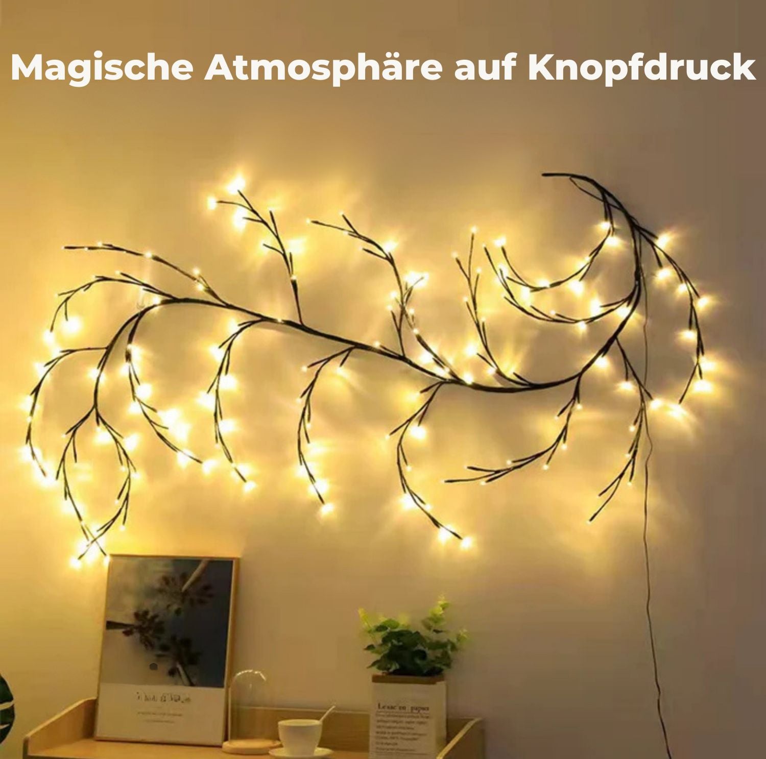 Serenosole™ BranchLite Moderne Lampe | Zweig-inspiriertes Design, das dein Zimmer mit Stil erleuchtet (1+1 GRATIS)