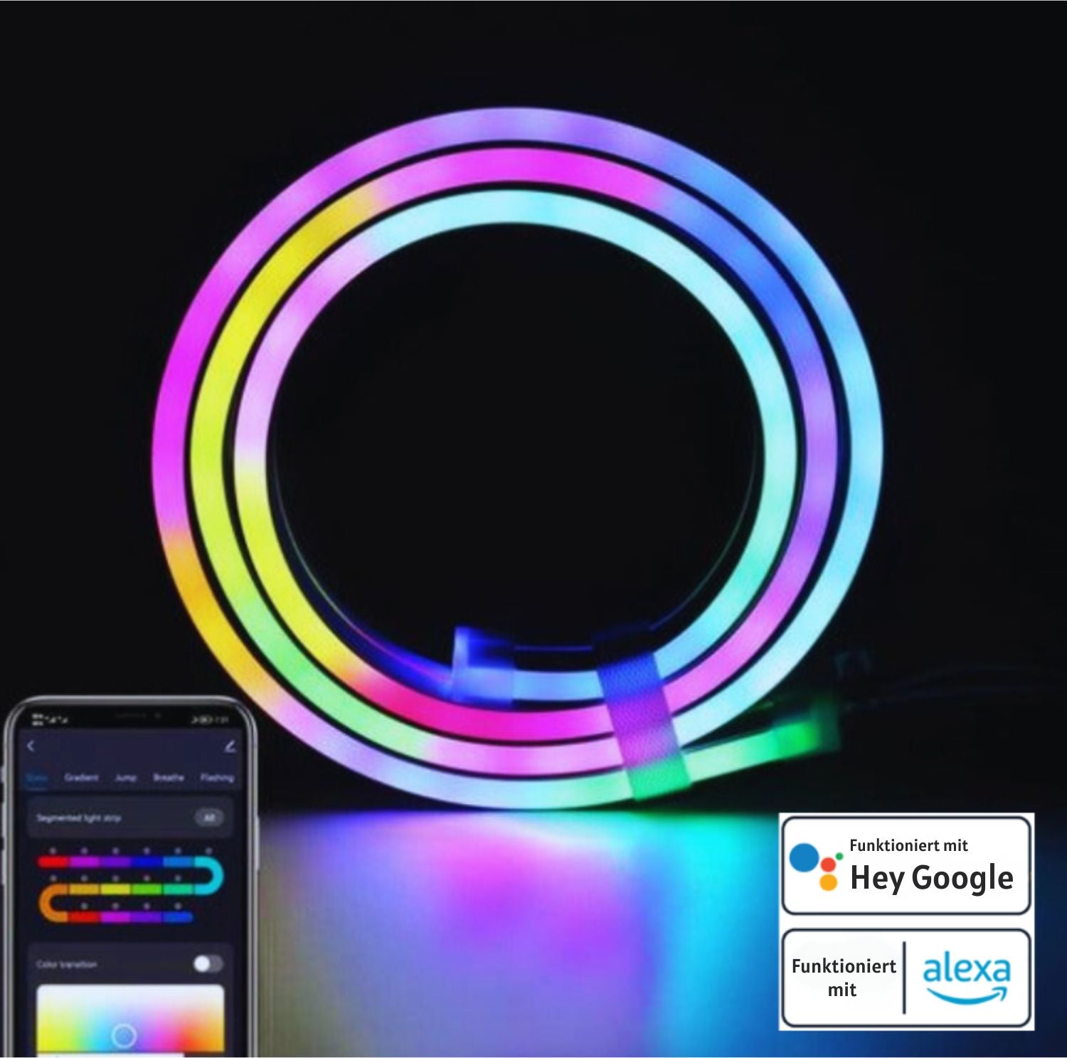 Serenosole™ RadiantVibe Neon Led | Lebendige, auffällige Neonfarben | Ultimative Neon-Vibes 2024!