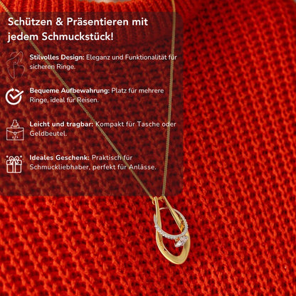 Serenosole™ ketting | Houdt uw ringen veilig | Meest Praktische Ketting 2024 (1+1 GRATIS)