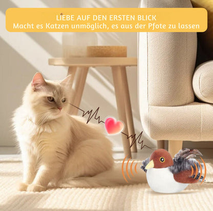 Serenosole™ BirdyBuddy kattenspeeltje | Trekt de aandacht van uw kat en stimuleert het spelen | Meest verslavende kattenspeeltje 2024