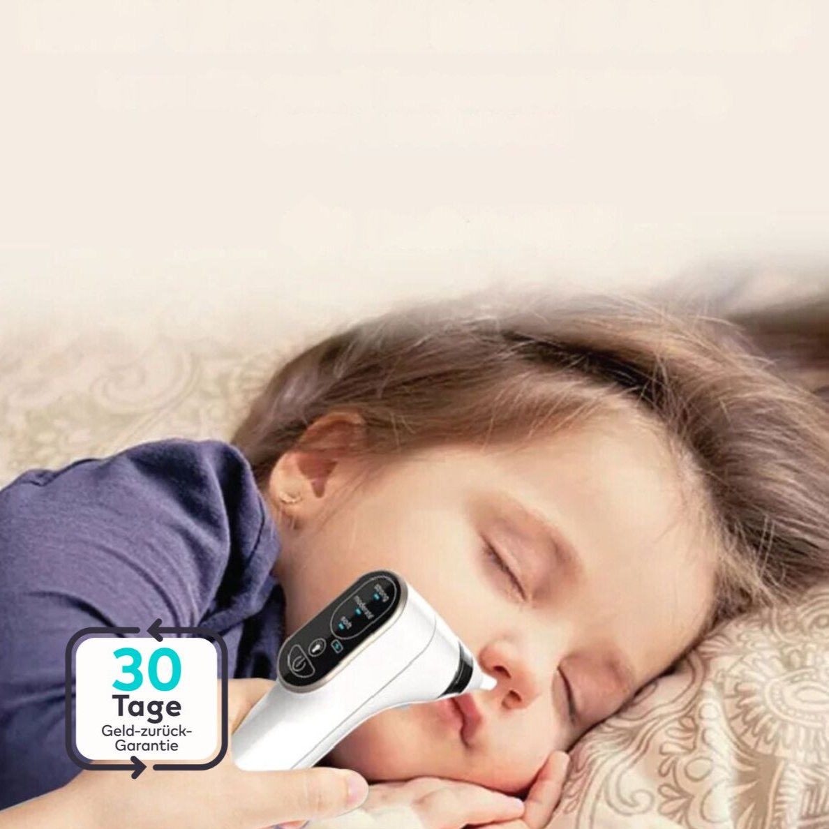 Serenosole™ BreatheEase Neusreiniger | Reinigt de neusholtes voor gemakkelijke ademhaling | Beste oplossing voor verstopte neusbaby 2024